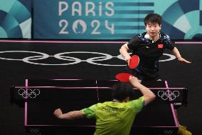 (PARIS2024) FRANCE-PARIS-OLY-TABLE TENNIS