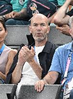 Paris 2024 - Zinedine Zidane At Gymnastic