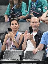 Paris 2024 - Zinedine Zidane At Gymnastic