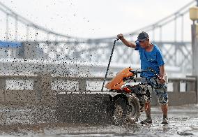 CHINA-LIAONING-DANDONG-FLOODS-AFTERMATH (CN)