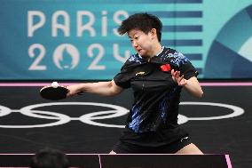 (PARIS2024) FRANCE-PARIS-OLY-TABLE TENNIS