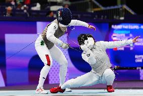 (PARIS2024) FRANCE-PARIS-OLY-FENCING