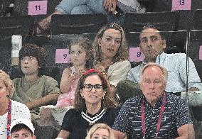 Paris 2024 - Marta Ortega At Gymnastic