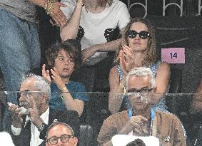 Paris 2024 - Natalia Vodianova At Gymnastic