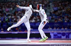 (PARIS2024) FRANCE-PARIS-OLY-FENCING