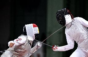 (PARIS2024) FRANCE-PARIS-OLY-FENCING