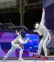 (PARIS2024) FRANCE-PARIS-OLY-FENCING