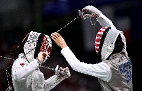 (PARIS2024) FRANCE-PARIS-OLY-FENCING