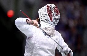 (PARIS2024) FRANCE-PARIS-OLY-FENCING