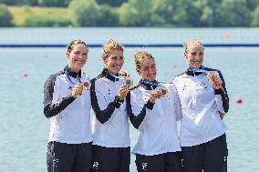 (PARIS2024) FRANCE-VAIRES-SUR-MARNE-OLY-ROWING