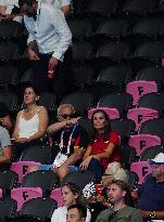 Paris 2024 - Queen Laetizia In The Stands