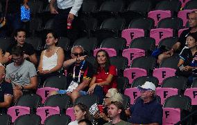 Paris 2024 - Queen Laetizia In The Stands