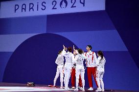 (PARIS2024) FRANCE-PARIS-OLY-FENCING