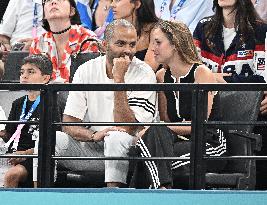 Paris 2024 - Tony Parker At Gymnastic