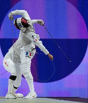 (PARIS2024) FRANCE-PARIS-OLY-FENCING