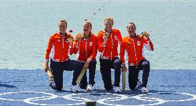 (PARIS2024) FRANCE-VAIRES-SUR-MARNE-OLY-ROWING