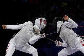 (PARIS2024) FRANCE-PARIS-OLY-FENCING