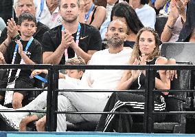 Paris 2024 - Tony Parker At Gymnastic