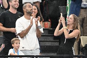 Paris 2024 - Tony Parker At Gymnastic