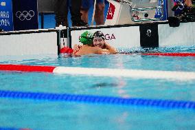 Paris 2024 - 200m Breaststroke - Kate Douglass Wins Gold