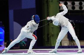 (PARIS2024) FRANCE-PARIS-OLY-FENCING