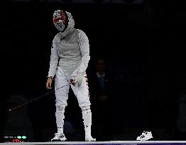 (PARIS2024) FRANCE-PARIS-OLY-FENCING