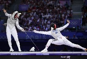 (PARIS2024) FRANCE-PARIS-OLY-FENCING