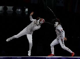 (PARIS2024) FRANCE-PARIS-OLY-FENCING