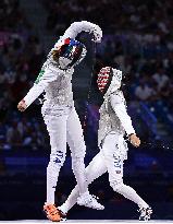 (PARIS2024) FRANCE-PARIS-OLY-FENCING