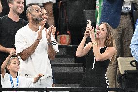 Paris 2024 - Tony Parker At Gymnastic