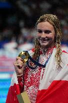 Paris 2024 - 200m Butterfly - Summer McIntosh Wins Gold