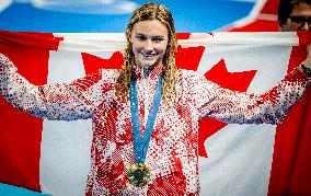 Paris 2024 - 200m Butterfly - Summer McIntosh Wins Gold