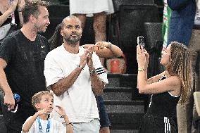 Paris 2024 - Tony Parker At Gymnastic