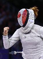 (PARIS2024) FRANCE-PARIS-OLY-FENCING