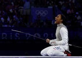 (PARIS2024) FRANCE-PARIS-OLY-FENCING