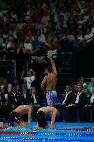 Paris 2024 - 50m Freestyle - Florent Manaudou Competes