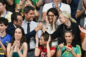 Paris 2024 - Table Tennis - VIPs In The Stands