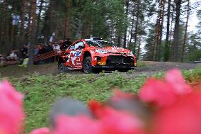 Rally race - Fia World Rally Championship  Wrc Secto Rally Finland  2024