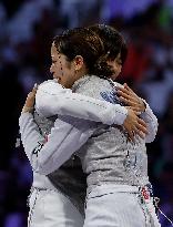 (PARIS2024) FRANCE-PARIS-OLY-FENCING