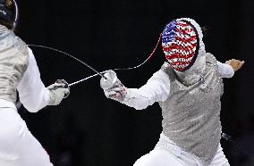 (PARIS2024) FRANCE-PARIS-OLY-FENCING