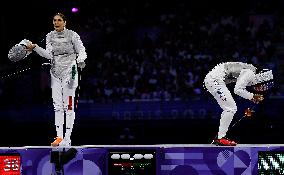 (PARIS2024) FRANCE-PARIS-OLY-FENCING