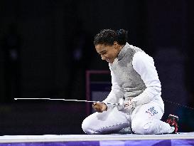 (PARIS2024) FRANCE-PARIS-OLY-FENCING