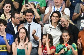 Paris 2024 - Table Tennis - VIPs In The Stands