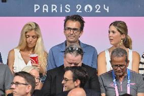 Paris 2024 - Table Tennis - VIPs In The Stands