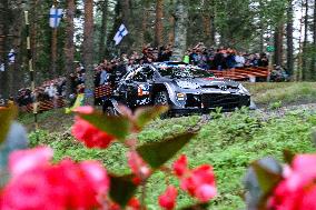 Rally race - Fia World Rally Championship  Wrc Secto Rally Finland  2024