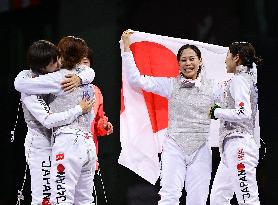 (PARIS2024) FRANCE-PARIS-OLY-FENCING