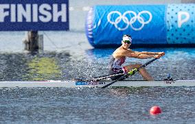 (PARIS2024) FRANCE-VAIRES-SUR-MARNE-OLY-ROWING