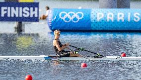 (PARIS2024) FRANCE-VAIRES-SUR-MARNE-OLY-ROWING