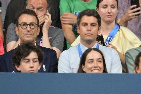 Paris 2024 - Table Tennis - VIPs In The Stands