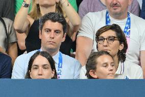 Paris 2024 - Table Tennis - VIPs In The Stands